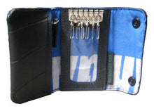 Load image into Gallery viewer, Inner Tube Card/Coin/Key Wallet with Zipper
