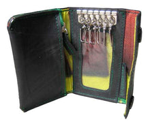Load image into Gallery viewer, Inner Tube Card/Coin/Key Wallet with Zipper