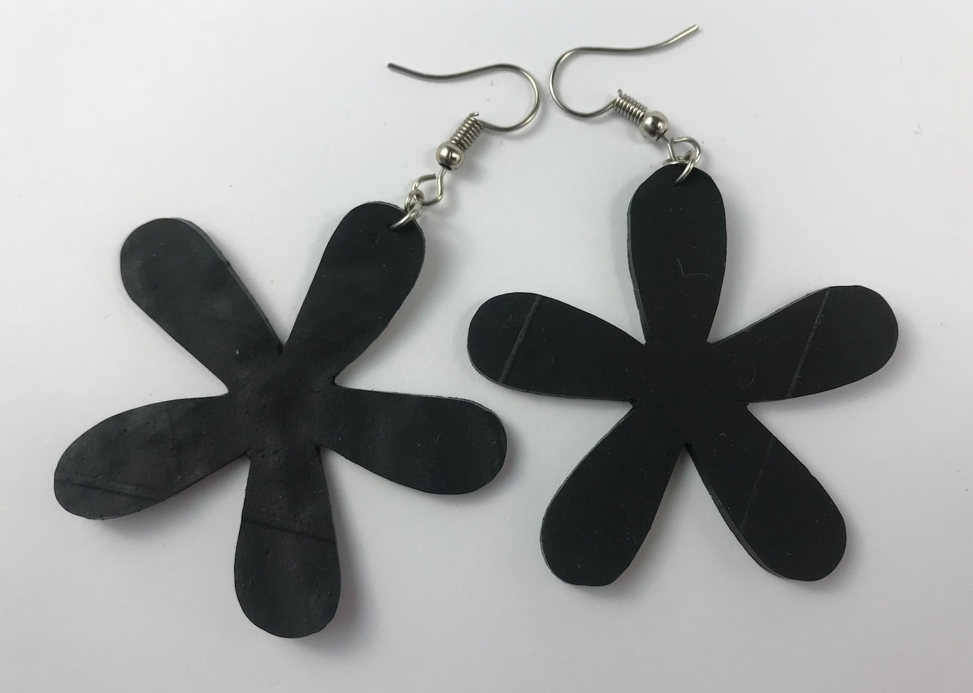 Inner Tube Flower Earrings