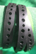 Load image into Gallery viewer, Inner Tube Wristband - wrap x3 - Dots
